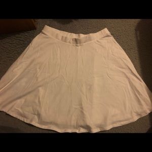 White skirt
